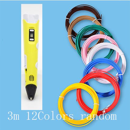 3D print pen 3D pen two generation graffiti 3D stereoscopic paintbrush children puzzle painting toys - Elite TronX