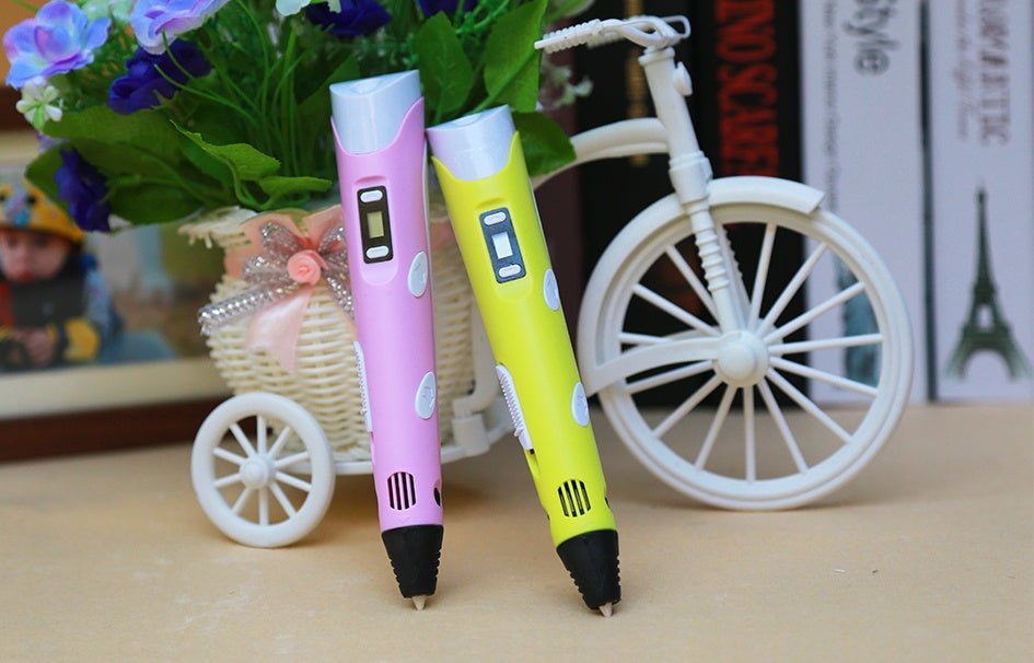 3D print pen 3D pen two generation graffiti 3D stereoscopic paintbrush children puzzle painting toys - Elite TronX