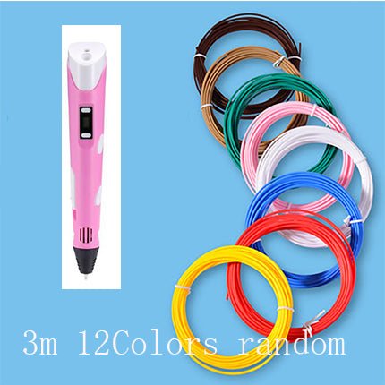 3D print pen 3D pen two generation graffiti 3D stereoscopic paintbrush children puzzle painting toys - Elite TronX