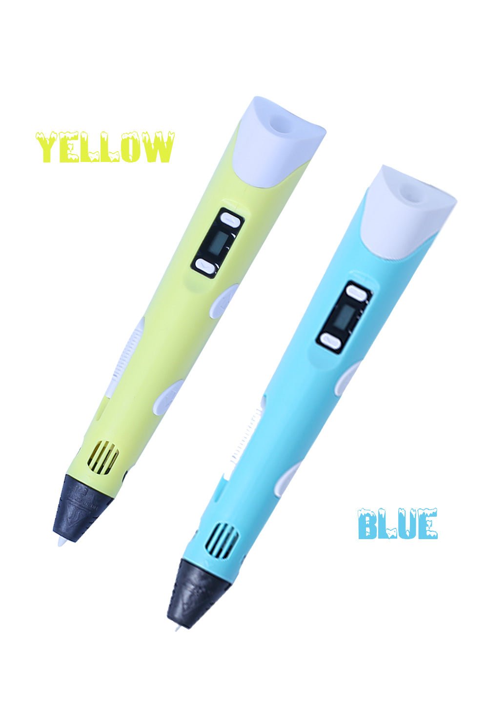 3D print pen 3D pen two generation graffiti 3D stereoscopic paintbrush children puzzle painting toys - Elite TronX
