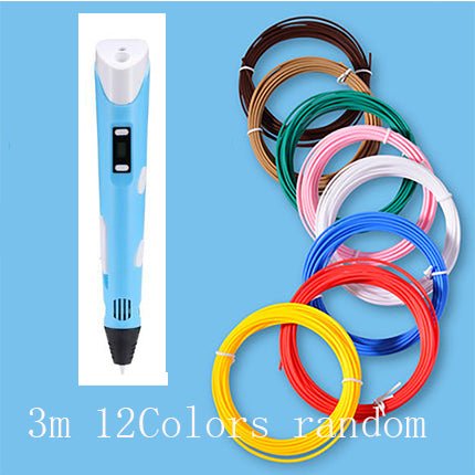 3D print pen 3D pen two generation graffiti 3D stereoscopic paintbrush children puzzle painting toys - Elite TronX