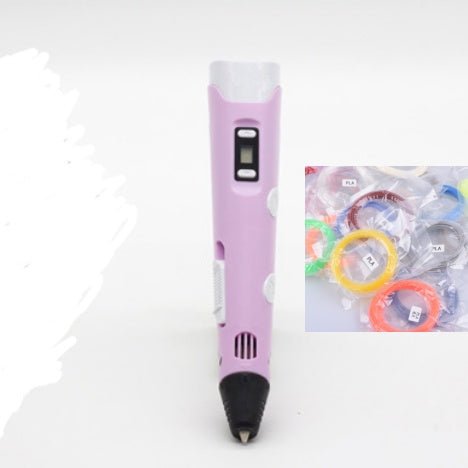 3D print pen 3D pen two generation graffiti 3D stereoscopic paintbrush children puzzle painting toys - Elite TronX