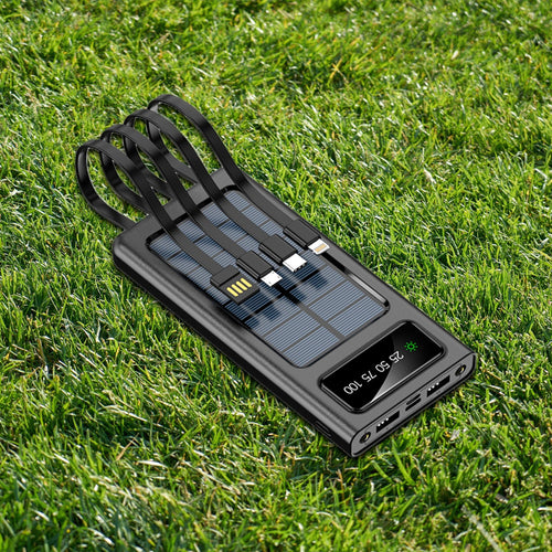 Adventure Power & Sound Bundle – Portable Solar Power Bank + 360° Wireless Speaker - Elite TronX