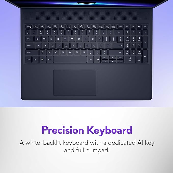 Alienware 16 Aurora Gaming Laptop (16" QHD+ 120Hz, Intel 10 - Core 7 240H (> i7 - 13620H), 64GB DDR5, 2TB SSD, NVIDIA GeForce RTX 5060 8GB), Backlit Keyboard, Wi - Fi 7, Ethernet, Webcam, Win 11 Home - Elite TronX
