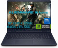 Alienware 16 Aurora Gaming Laptop (16" QHD+ 120Hz, Intel 10 - Core 7 240H (> i7 - 13620H), 64GB DDR5, 2TB SSD, NVIDIA GeForce RTX 5060 8GB), Backlit Keyboard, Wi - Fi 7, Ethernet, Webcam, Win 11 Home - Elite TronX