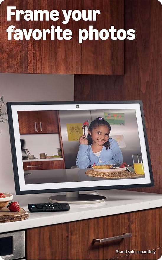 Amazon Echo Show 15 (newest model), Full HD 15.6" kitchen hub for home organization, with built - in Fire TV, Designed for Alexa+ - Elite TronX