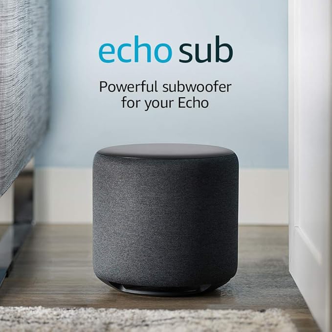 Amazon Echo Sub, Powerful subwoofer for your Echo, Requires compatible Echo device - Elite TronX