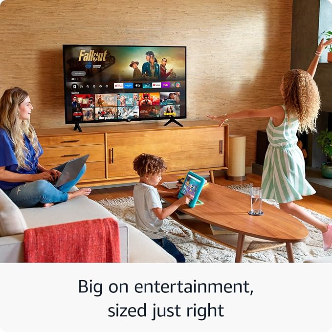Amazon Fire TV 40" 2 - Series, HD smart TV with Fire TV Alexa Voice Remote, stream live TV without cable - Elite TronX