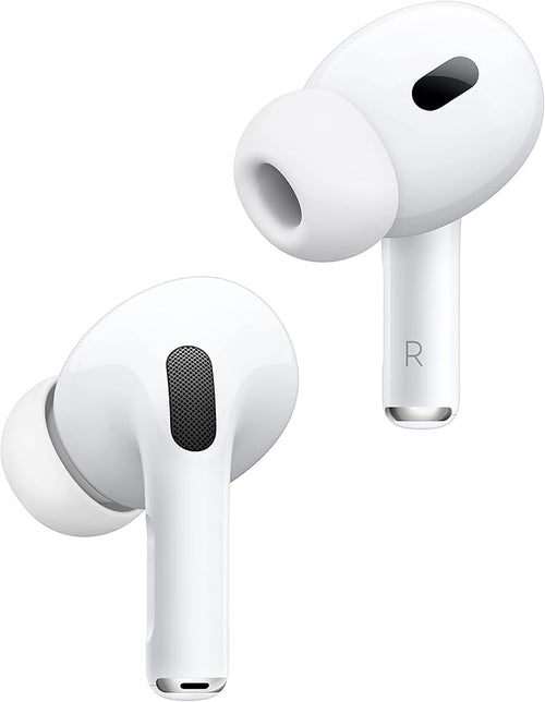 Apple AirPods Pro 2 Wireless Earbuds, Active Noise Cancellation, Hearing Aid Feature, Bluetooth Headphones, Transparency, Personalized Spatial Audio, High - Fidelity Sound, H2 Chip, USB - C Charging - Elite TronX