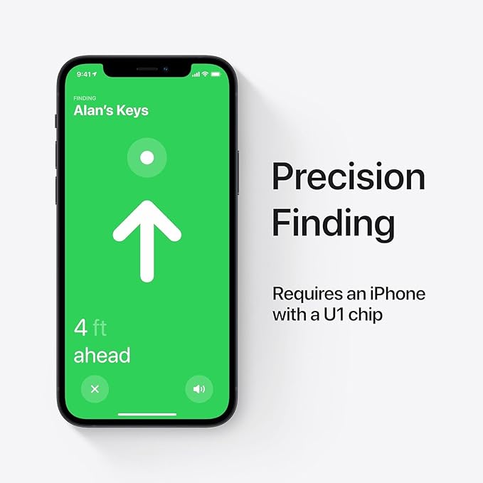 Apple AirTag (1st Generation) - 4 Pack. Keep Track of and find Your Keys, Wallet, Luggage, Backpack, and More. Simple one - tap Set up with iPhone or iPad, Bluetooth - Elite TronX