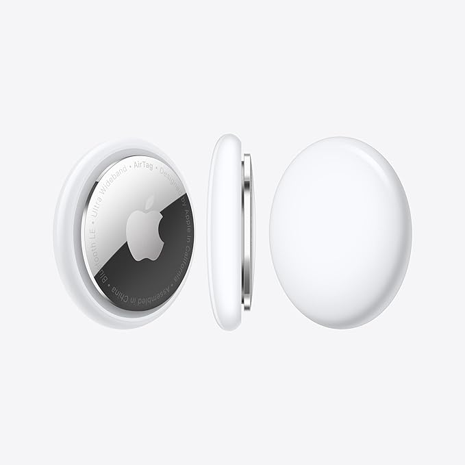 Apple AirTag (1st Generation) - 4 Pack. Keep Track of and find Your Keys, Wallet, Luggage, Backpack, and More. Simple one - tap Set up with iPhone or iPad, Bluetooth - Elite TronX