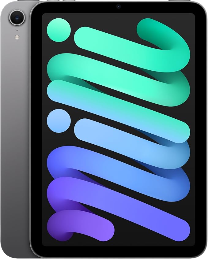 Apple iPad mini (A17 Pro): Apple Intelligence, 8.3 - inch Liquid Retina Display, 256GB, Wi - Fi 6E, 12MP Front/12MP Back Camera, Touch ID, All - Day Battery Life — Space Gray - Elite TronX