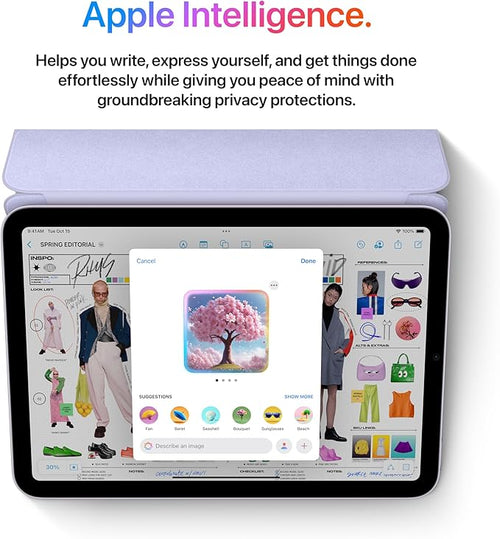 Apple iPad mini (A17 Pro): Apple Intelligence, 8.3 - inch Liquid Retina Display, 256GB, Wi - Fi 6E, 12MP Front/12MP Back Camera, Touch ID, All - Day Battery Life — Space Gray - Elite TronX