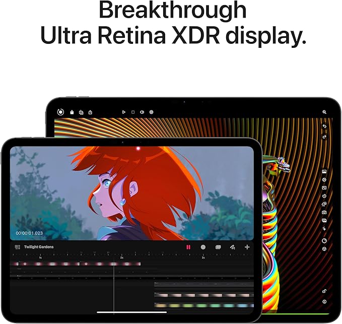 Apple iPad Pro 13 - Inch (M4): Built for Apple Intelligence, Ultra Retina XDR Display, 512GB, 12MP Front/Back Camera, LiDAR Scanner, Wi - Fi 6E, Face ID, All - Day Battery Life — Space Black - Elite TronX