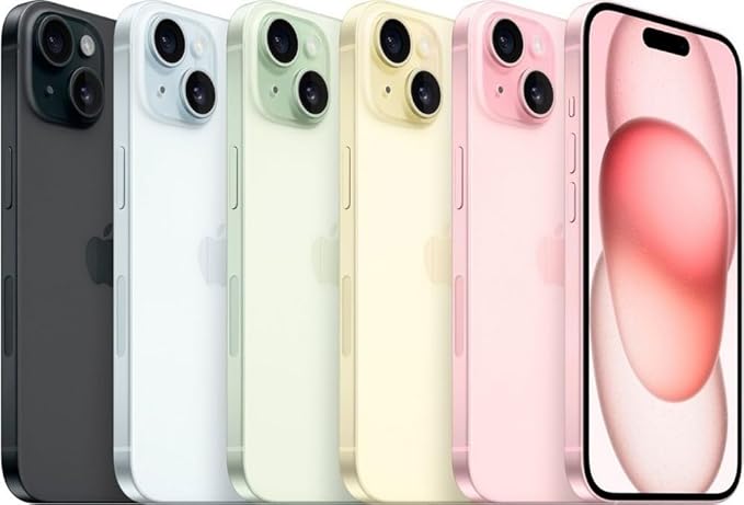 Apple iPhone 15, 512GB, Pink (Renewed) - Elite TronX