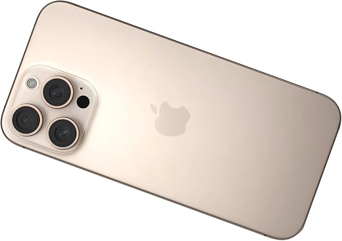 Apple iPhone 16 Pro Max, US Version, 256GB, Desert Titanium - Unlocked (Renewed) - Elite TronX