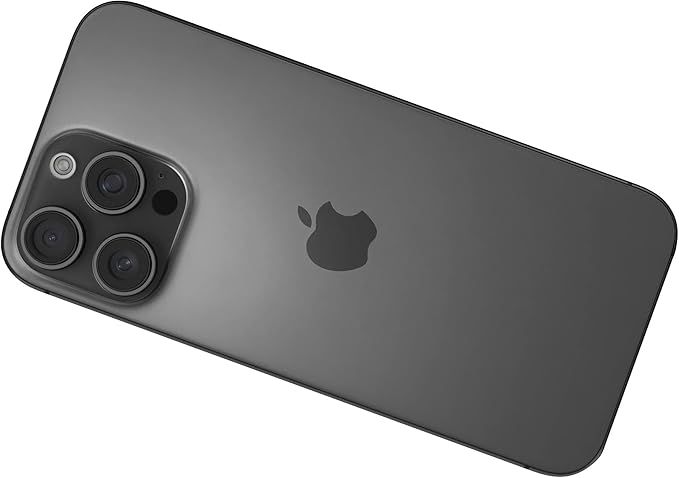 Apple iPhone 16 Pro, US Version, 256GB, Black Titanium - Unlocked (Renewed) - Elite TronX