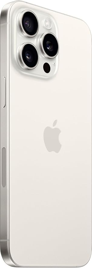 Apple iPhone (Renewed Premium) 15 Pro Max, 1TB, White Titanium - Unlocked - Elite TronX