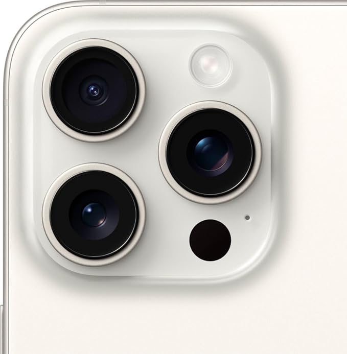 Apple iPhone (Renewed Premium) 15 Pro Max, 1TB, White Titanium - Unlocked - Elite TronX