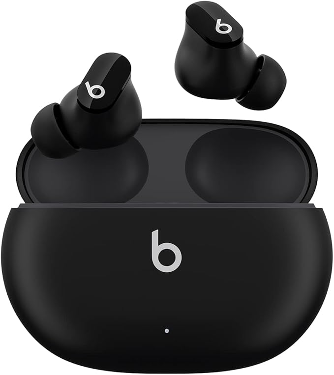 Beats Studio Buds - True Wireless Noise Cancelling Earbuds - Compatible with Apple & Android, Built - in Microphone, IPX4 Rating, Sweat Resistant Earphones, Class 1 Bluetooth Headphones - Black - Elite TronX