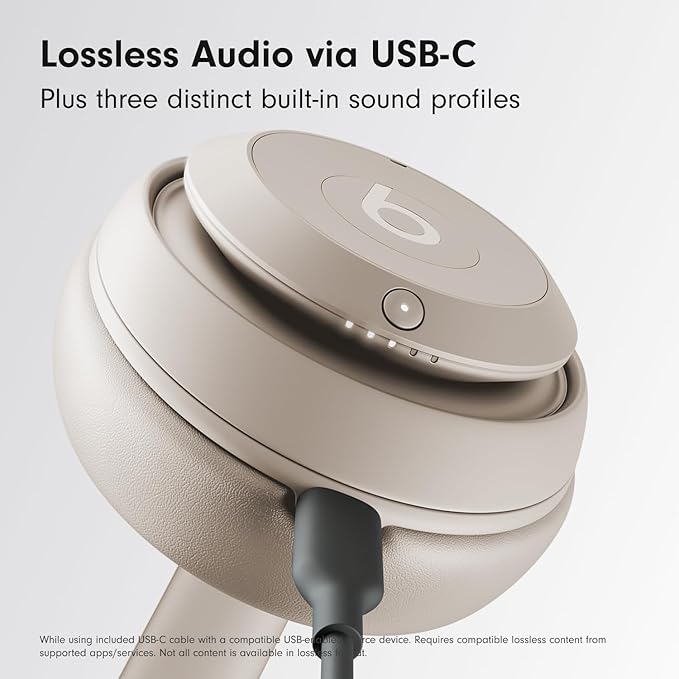 Beats Studio Pro - Premium Wireless Over - Ear Headphones - Up to 40 - Hour Battery Life, Active Noise Cancelling, USB - C Lossless Audio, Apple & Android Compatible - Sandstone - Elite TronX