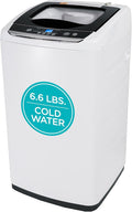 BLACK+DECKER 0.9 Cu. Ft. Portable Washer, 6.6 lb. Capacity Washing Machine for Homes & Apartments, 5 Wash Cycles, Quick Connect Sink Adapter and Drain Hose Included, LED Display, BPWM09W, White - Elite TronX