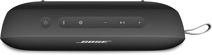 Bose SoundLink Flex Bluetooth Speaker (2nd Gen) - Portable Outdoor Speaker with Hi - Fi Audio, Waterproof and Dustproof, USB - C, Up to 12 Hours Battery Life, Black - Elite TronX
