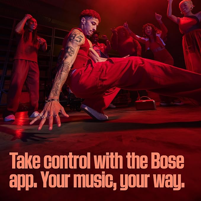 Bose SoundLink Max Bluetooth Speaker - Portable Wireless Party Speaker, IP67 Waterproof, Rope Handle, Up to 20 Hours of Playtime, USB - C, Built - in 3.5mm AUX Input, Black - Elite TronX