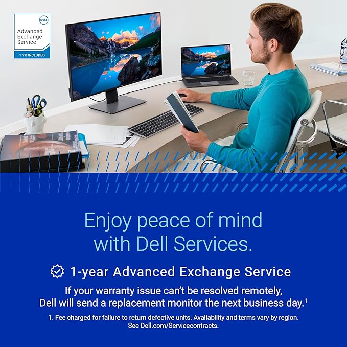 Dell S2722QC Monitor - 27 inch 4K USB - C , UHD (3840 x 2160) Display, 60Hz Refresh Rate, 8MS Grey - to - Grey Response Time, Built - in Dual 3W Speakers, 1.07 Billion Colors - Platinum Silver - Elite TronX