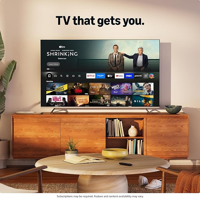 Hisense 32 - Inch Class A4 Series FHD 1080p Smart Fire TV (32A4NF, 2025 Model) - DTS Virtual: X, Slim Bezel Design, Alexa Built in - Elite TronX