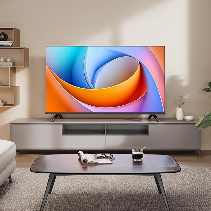 Hisense 32 - Inch Class A4 Series FHD 1080p Smart Fire TV (32A4NF, 2025 Model) - DTS Virtual: X, Slim Bezel Design, Alexa Built in - Elite TronX