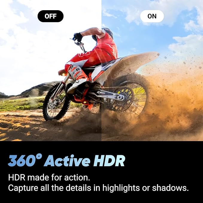 Insta360 X4 Motorcycle Bundle - 8K Waterproof 360 Action Camera, 4K Wide - Angle Video, Invisible Selfie Stick, Removable Lens Guards, 135 Min Battery Life, AI Editing, Stabilization, for Sports, Travel - Elite TronX