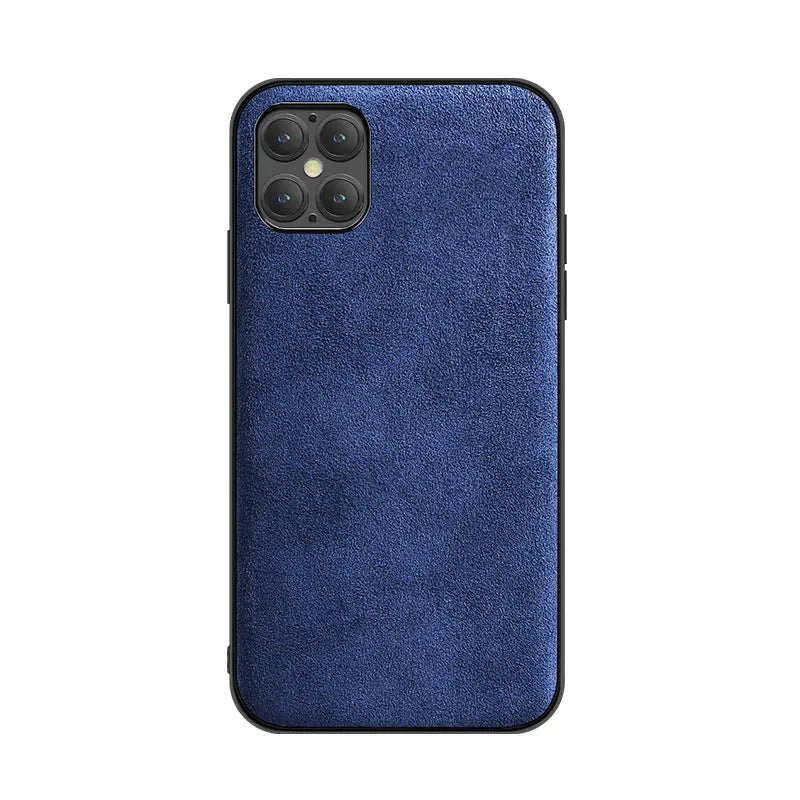 iPhone 14 Anacotte Luxeium premium microfiber suede handcraft iPhone case - Elite TronX
