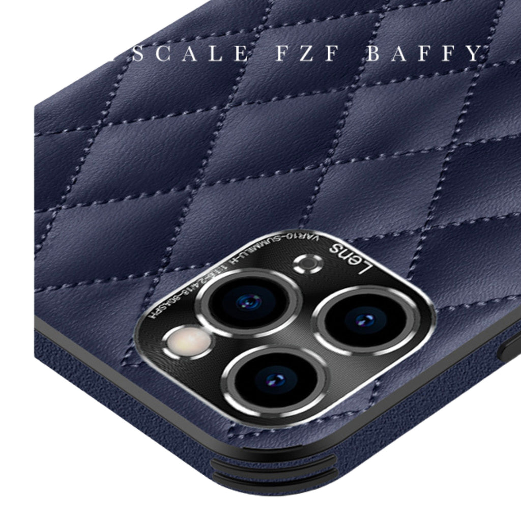 iPhone 14 handmade fragnance style leather Phone Case - Elite TronX