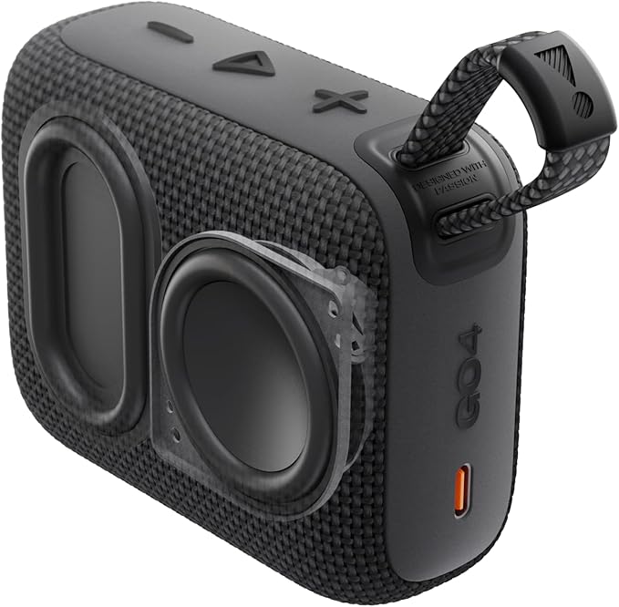 JBL Go 4 - Ultra - Portable, Waterproof and Dustproof Bluetooth Speaker, Big JBL Pro Sound with Punchy bass, 7 - Hour Built - in Battery, Made in Part with Recycled Materials (Purple) - Elite TronX