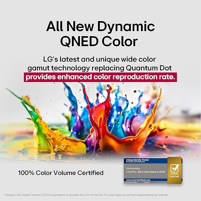 LG 75 - Inch Class QNED evo AI QNED85A Series Mini LED 4K Smart TV w/AI Picture, AI Sound, HDR10, AI Super Upscaling 4K, Filmmaker Mode, Wow Orchestra, Alexa Built - in (75QNED85AUA, 2025) - Elite TronX