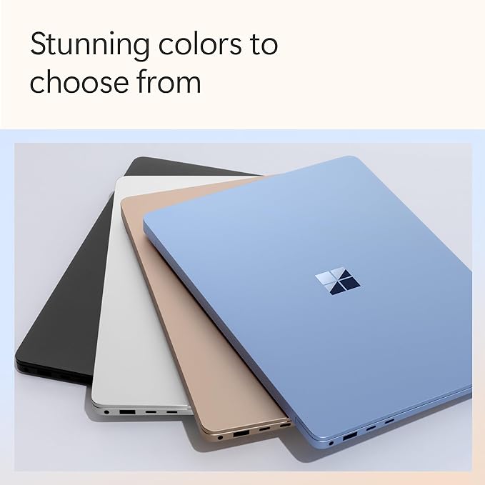 Microsoft Surface Laptop (2024), Windows 11 Copilot+ PC, 13.8" Touchscreen Display, Snapdragon X Elite (12 core), 16GB RAM, 512GB SSD Storage, Dune - Elite TronX