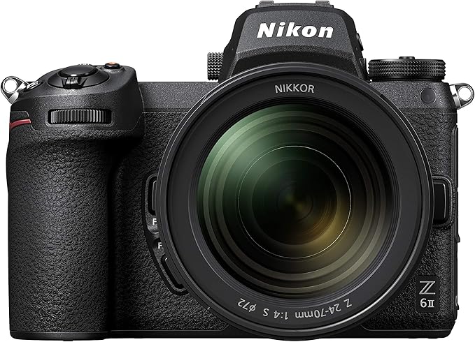 Nikon Z 6II with Zoom Lens | Versatile full - frame mirrorless stills/video hybrid camera with 24 - 70mm f/4 lens | Nikon USA Model - Elite TronX