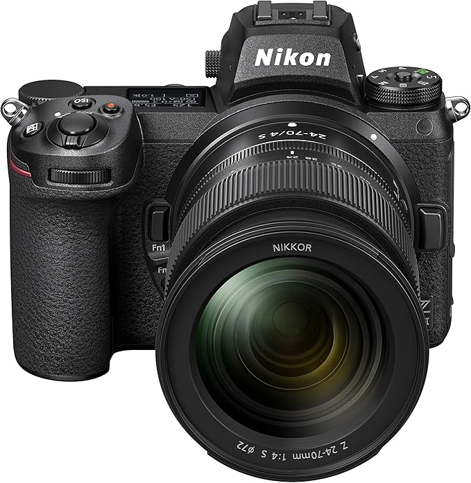 Nikon Z 6II with Zoom Lens | Versatile full - frame mirrorless stills/video hybrid camera with 24 - 70mm f/4 lens | Nikon USA Model - Elite TronX