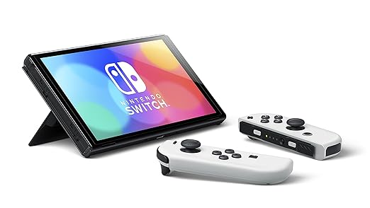 Nintendo Switch – OLED Model w/White Joy - Con - Elite TronX