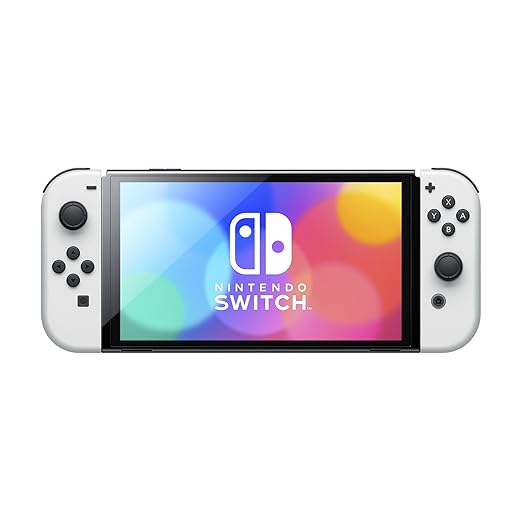 Nintendo Switch – OLED Model w/White Joy - Con - Elite TronX