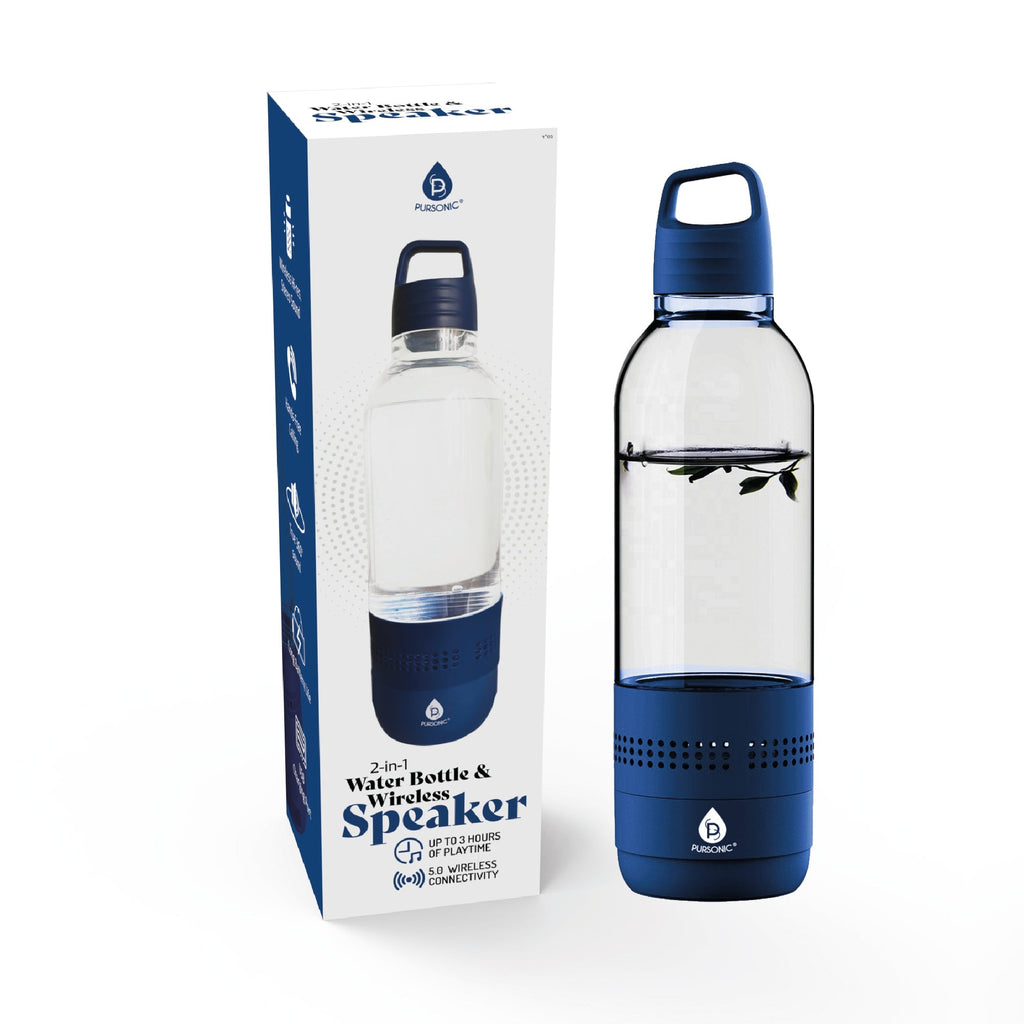 Pursonic 2 - in - 1 Water Bottle with Built - In Wireless Speaker - Elite TronX