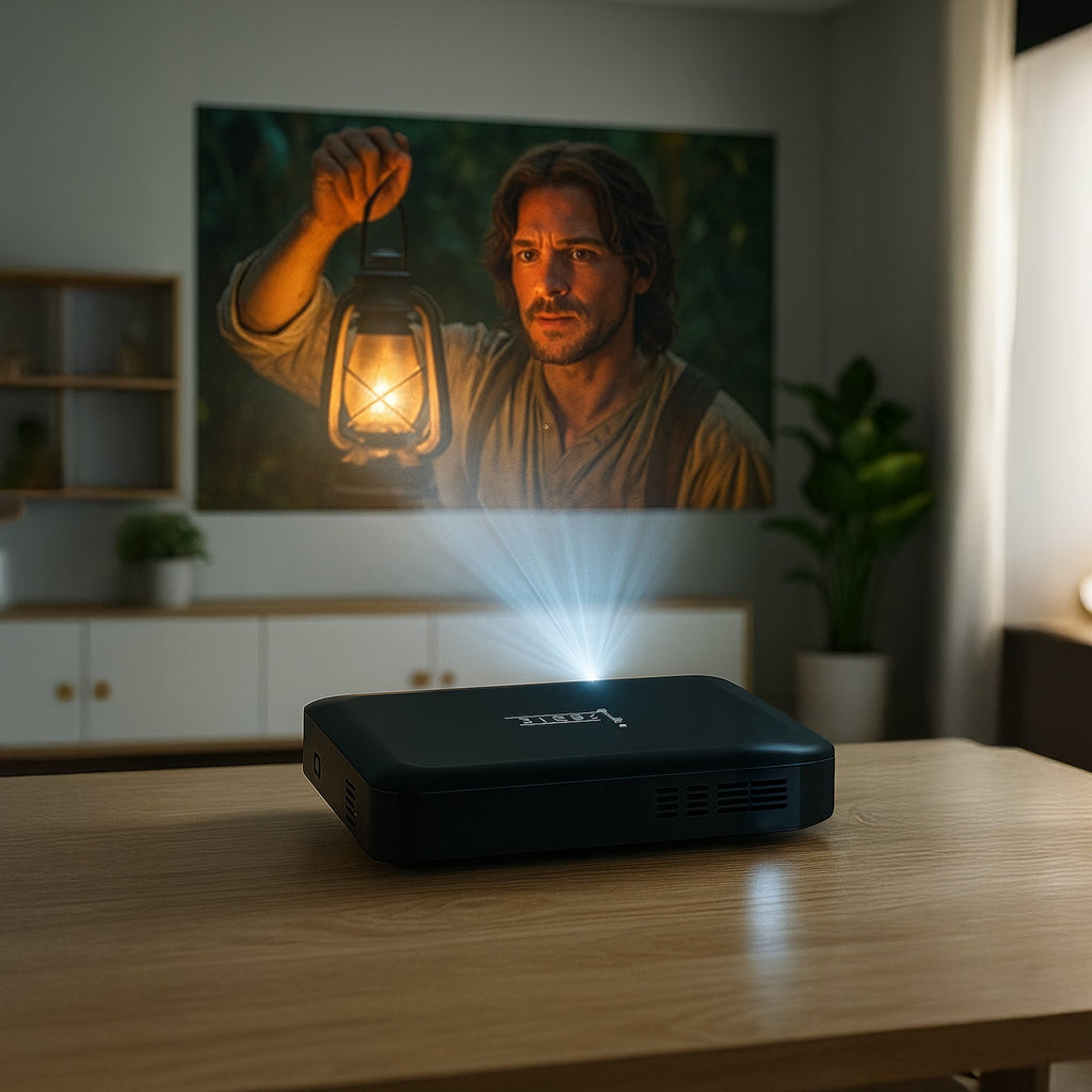 Pursonic Compact HD Projector – Portable Big - Screen Entertainment Anywhere - Elite TronX