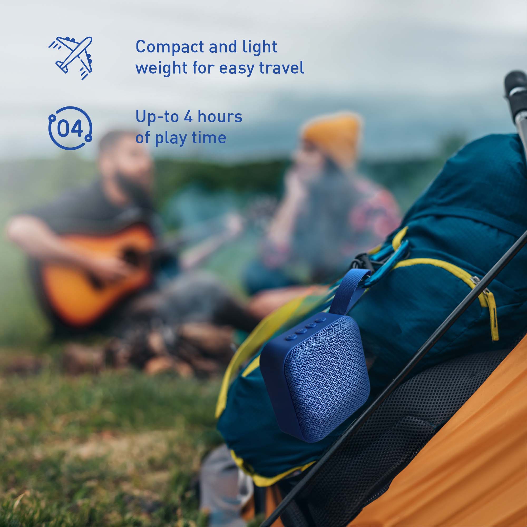 Pursonic Wireless Sound Duo – Portable & Peak Wireless Speakers for Immersive 360° Audio - Elite TronX