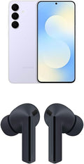 SAMSUNG Galaxy S25 FE 128GB Unlocked AI Smartphone, Icyblue w/Galaxy Buds 3 FE True Wireless Bluetooth Earbuds, Black - Elite TronX