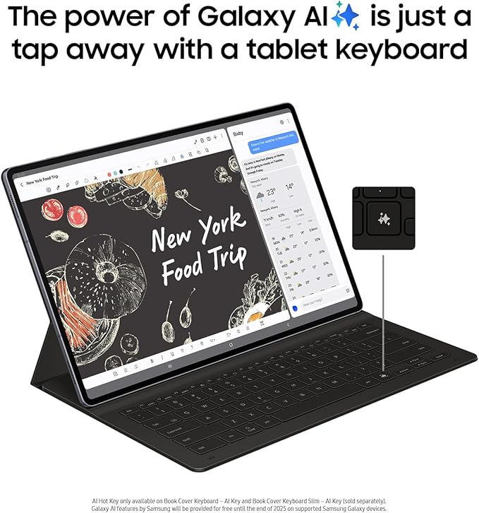 Samsung Galaxy Tab S10+ Plus 12.4” 256GB Android Tablet, Galaxy AI Tools, Circle to Search, AMOLED 2X Display, Long Battery Life, Durable Design, S Pen for Note - Taking, US Version, Moonstone Gray - Elite TronX