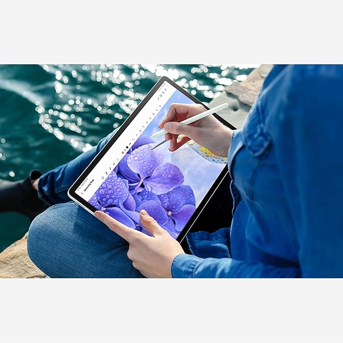 Samsung Galaxy Tab S9 FE+ 12.4” 128 GB Android Tablet, IP68 Water - and Dust - Resistant, Long Battery Life, Powerful Processor, S Pen, 8MP Camera, Lightweight Design, US Version, 2023, Mint - Elite TronX