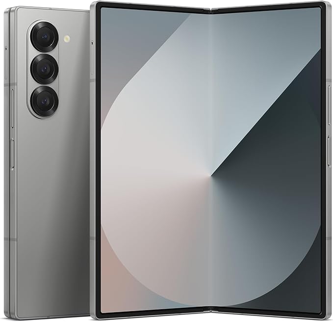 Samsung Galaxy Z Fold 6, 512GB Unlocked Android Smartphone, Circle to Search, Hands - Free Interpreter, AI Photo Edits, Foldable Display for Multitasking, 2024, US 1 Yr Warranty, Silver Shadow - Elite TronX