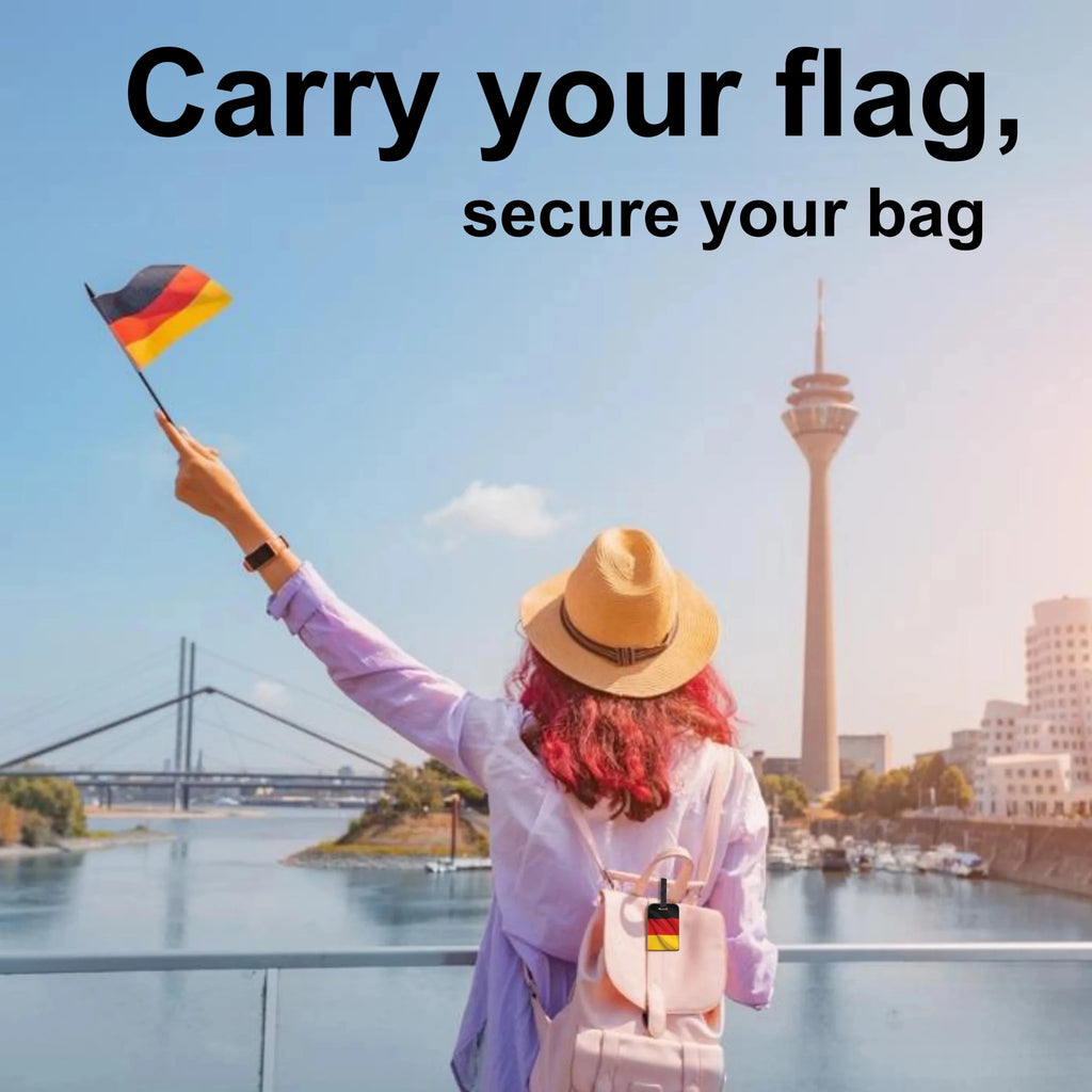 Smart Bag Security Tag - Germany Flag [Pack 2] - Elite TronX