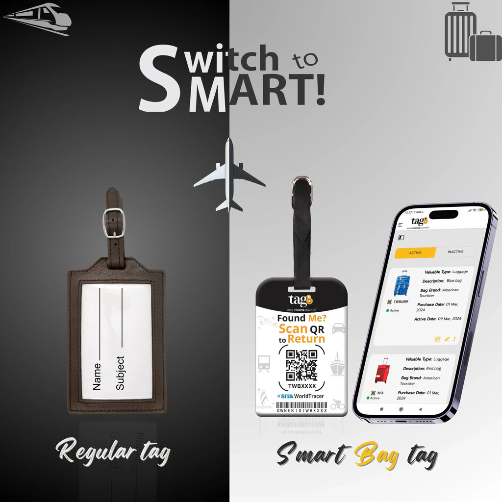 Smart Bag Security Tag - Germany Flag [Pack 2] - Elite TronX